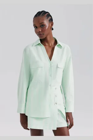 Hering Camisa Feminina Manga Longa Fio Tinto