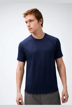 Hering Camiseta Esportiva Masculina Texturizada Secagem Rápida