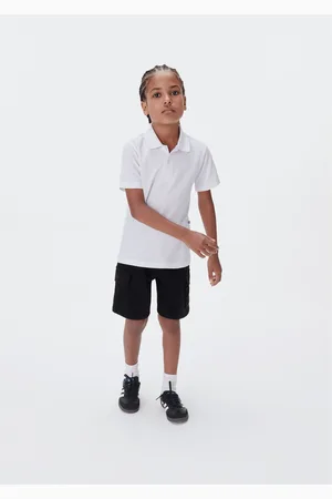 Hering Camisa Polo Infantil Menino Manga Curta Em Piquet