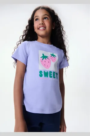 Hering Blusa Infantil Menina Manga Curta Com Estampa