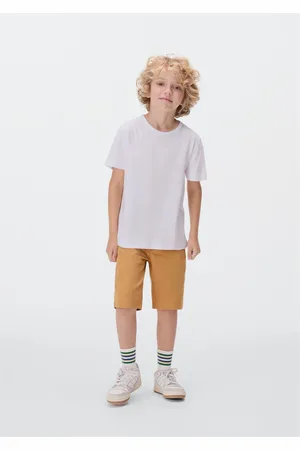 Hering Camiseta Básica Infantil Menino Manga Curta Slim