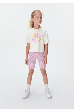 Hering Blusa Cropped Infantil Menina Manga Curta