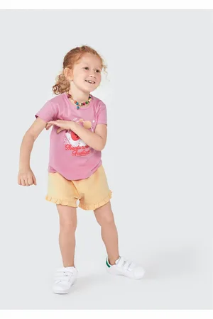 Hering Shorts Infantil Menina Toddler Em Moletom