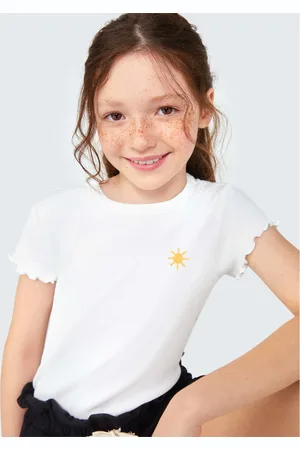 Hering Blusa Manga Curta Infantil Menina Em Ribana