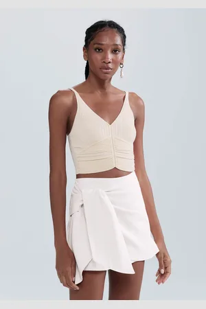 Hering Regata Cropped Feminina Em Tricô Leve