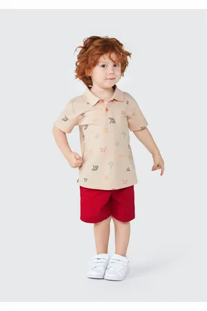 Hering Bermuda Infantil Menino Toddler Chino Em Sarja