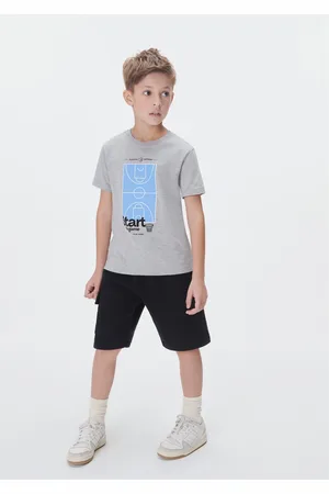Hering Camiseta Infantil Menino Manga Curta Com Estampa