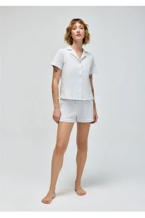 Hering Pijama Curto Feminino Com Botões