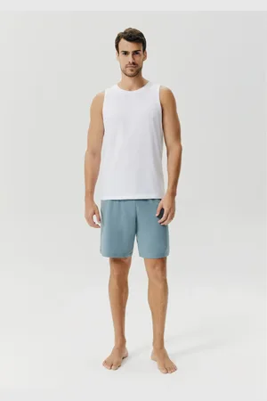 Hering Pijama Curto Masculino Básico Em Algodão
