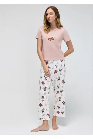 Hering Pijama Longo Feminino Estampado