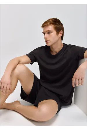 Hering Pijama Curto Masculino Em Malha De Algodão