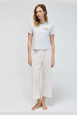 Hering Pijama Longo Feminino Estampado