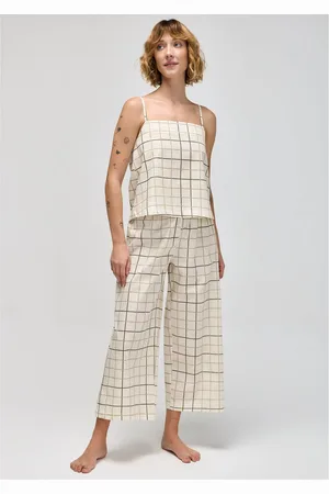 Hering Pijama Longo Feminino Fio Tinto