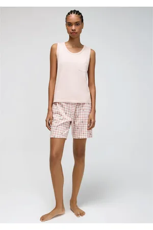 Hering Pijama Curto Feminino Amplo Estampado