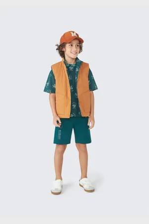 Hering Bermuda Infantil Menino Em Moletom