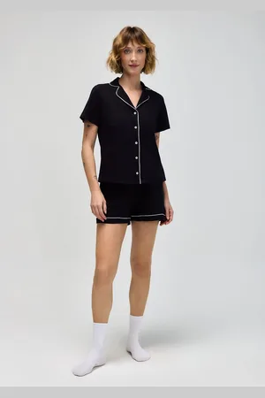 Hering Pijama Curto Feminino Com Botões