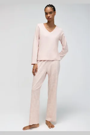 Hering Pijama Longo Feminino Decote V