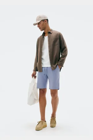 Hering Bermuda Básica Masculina Chino Em Linho