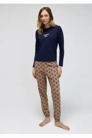Hering Pijama Longo Feminino Estampado