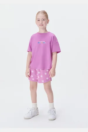 Hering Conjunto Infantil Menina Curto Estampado