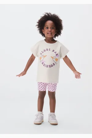 Hering Conjunto Curto Infantil Menina Toddler