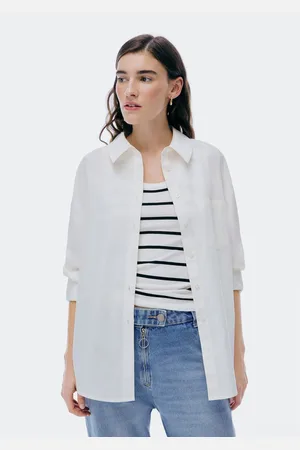 Hering Camisa Feminina Manga Longa Com Bolso