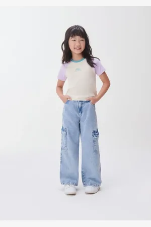 Hering Blusa Cropped Infantil Menina Em Ribana