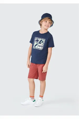 Hering Camiseta Infantil Menino Raglan