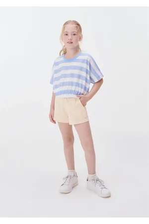Hering Blusa Cropped Infantil Menina Estampada