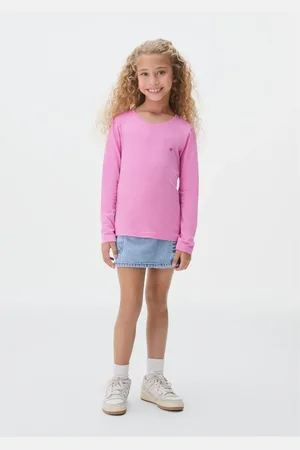 Hering Shorts Saia Jeans Infantil Menina