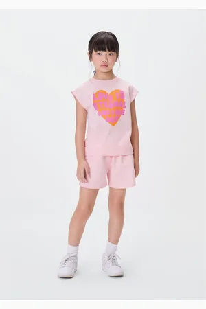 Hering Conjunto Curto Infantil Menina Com Estampa