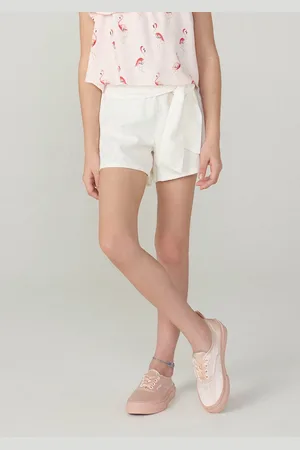 Hering Shorts Infantil Menina Em Tecido De Algodão Texturizado