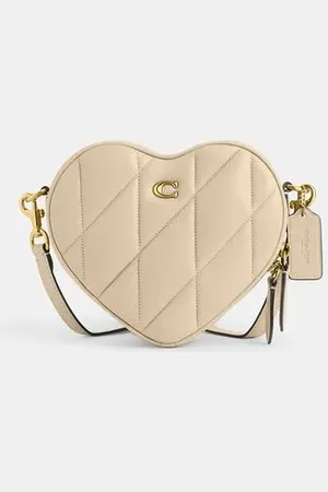 Coach Bolsa Heart Crossbody Quilting