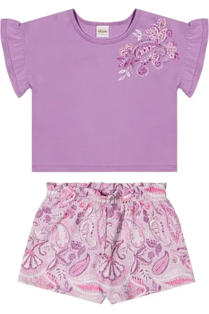 Elian Infantil - Conjunto Menina Paisley