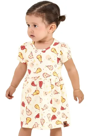 Elian Infantil - Vestido Menina Frutinhas