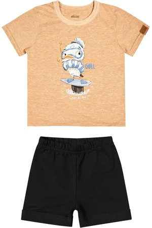 Elian Infantil - Conjunto Curto Menino Gaivota