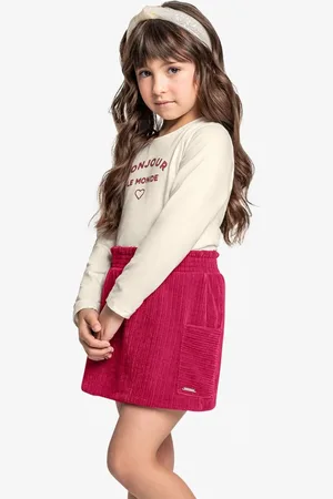 TRICK NICK Infantil - Conjunto Blusa Com Saia
