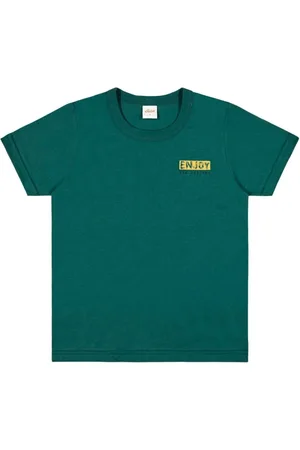 Elian Infantil - Camiseta Menino Costas Estampada