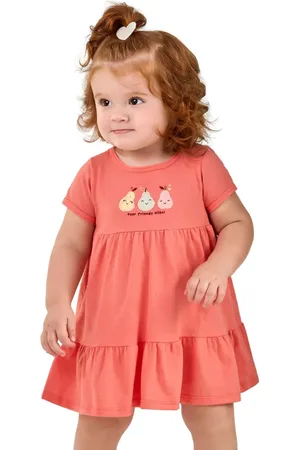 Elian Infantil - Vestido Menina Peras