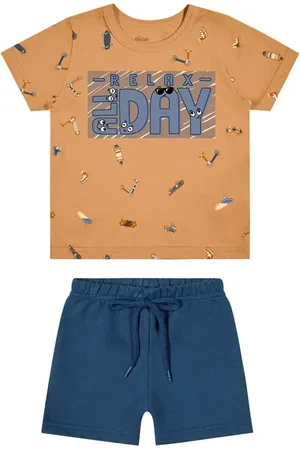 Elian Infantil - Conjunto Menino Estampado