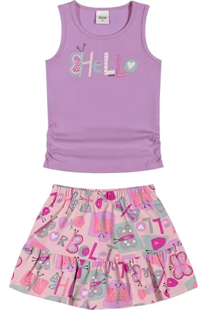 Elian Infantil - Conjunto Menina Borboletas