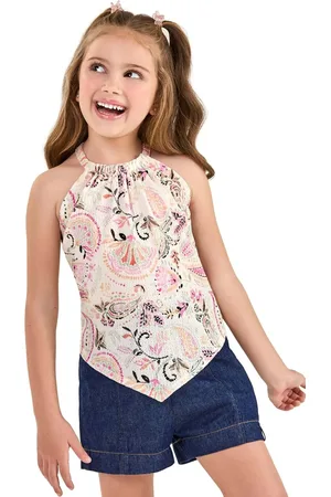 Elian Infantil - Conjunto Menina Regata Frente Única