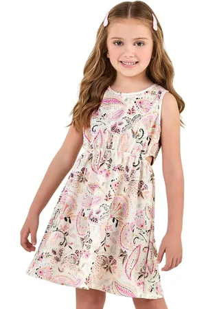 Elian Infantil - Vestido Menina Paisley