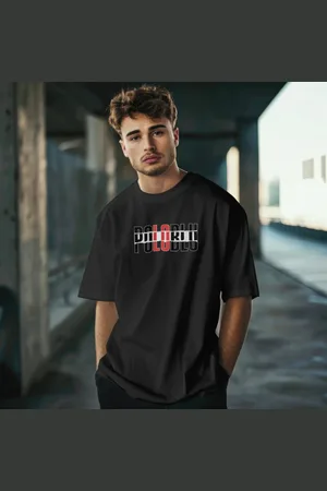 Polo Blu Camiseta Masculina Moderna Estilosa em Algodão Preta do P ao G1