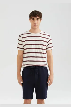 Hering Bermuda Básica Masculina Reta Em Moletom