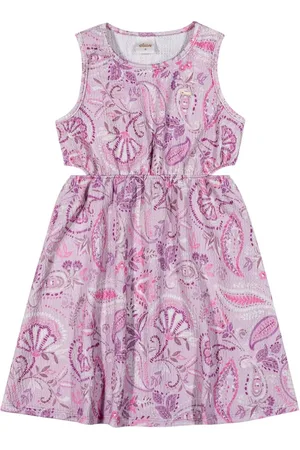 Elian Infantil - Vestido Menina Paisley