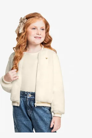 TRICK NICK Infantil - Jaqueta Bomber Pelo Safira