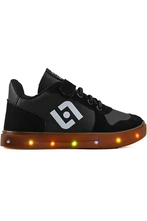 CALCADOS LGHT LIGHT Infantil - Tenis de Led Casual Meninos Street Escolar Confortavel