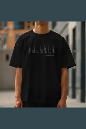 Polo Blu Camiseta Masculina Leve Casual em Algodão Preta do P ao G1