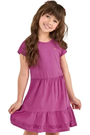Elian Infantil - Vestido Menina Casual